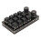 Usb Wired Macro Mechanical Keypad, Fully Programmable Keyboard With Adjustable Knobs, Plug And Play Multifunctional Mechanical Keyboard Space Saving 8