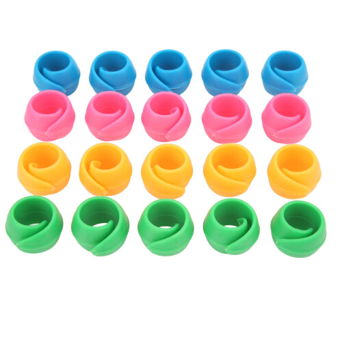 Durable Thread Spool Huggers Silicone Organizer for Sewing Machine Prevent Unwinding Reusable Flexible Safe Materials Non Slip Surface Thread Keeper