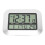 Modern Digital Clock With Temperature And Humidity Sensor Large Display Alarm Clock Function Wall Desk Mount High Accuracy Digital Wall Clock For 6