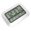 Modern Digital Clock With Temperature And Humidity Sensor Large Display Alarm Clock Function Wall Desk Mount High Accuracy Digital Wall Clock For 3