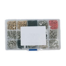 Complete PC Hardware Screw Assortment Kit Carbon Steel With Glossy Finish Standard Thread Oxidation Resistance For Motherboard Fan Graphics Card