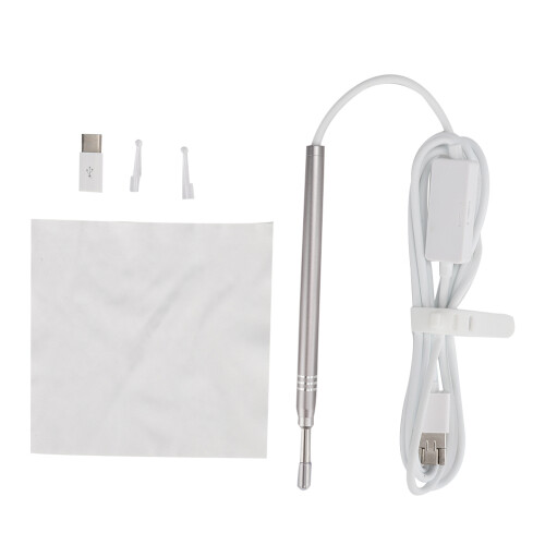 Portable Borescope Camera With Micro USB Interface And Adjustable Brightness Lights For Versatile Industrial And Home Inspections