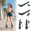Inline Skate Straps with Buckles, Adjustable Roller Skate Replacement Kit, Durable Nylon with Screws 2