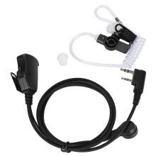 Durable PU Cable Acoustic Earpiece Set For Motorola Walkie Talkies With Volume Control And Reduced Radiation Exposure Covert Design Noise Isolation