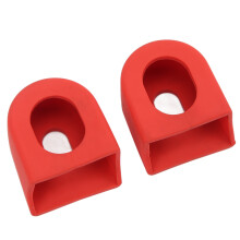 Crank Cover Protector Silicone Crank Sleeve Arm Protector For Most Mountain Road Bikes Durable Impact Resistant Premium Material Easy Installation