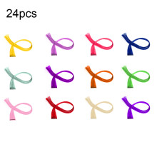 Party Highlights Hair Accessories For Halloween Christmas, Anti Tangle Clip In Hairpieces With Soft And Silky Texture, Suitable For Any Skin Tone
