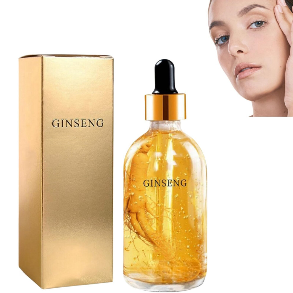Anti Aging Serum with Ginseng and Niacinamide for Deep Hydration, AntiWrinkle and Skin Firming