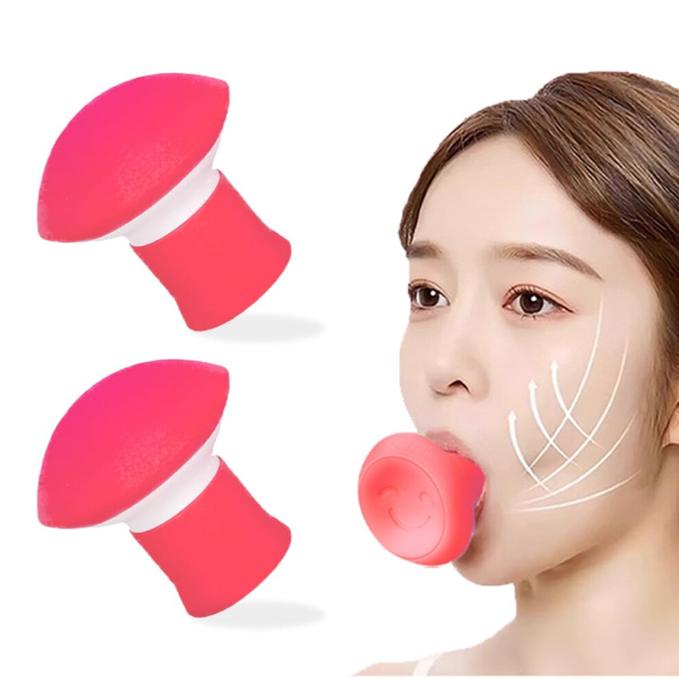 Jaw Exerciser for Double Chin Reduction and Skin Firming Facial Yoga Trainer M1, 2 Pack