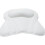 Bathtub Pillow with Quilted Comfort Support, 3D Mesh Bath Headrest, Machine Washable, Suction Cups 3