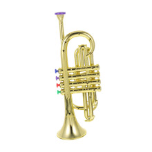 Kids Trumpet Toy Simulation Musical Instrument for Children Durable Plastic Encourages Creativity