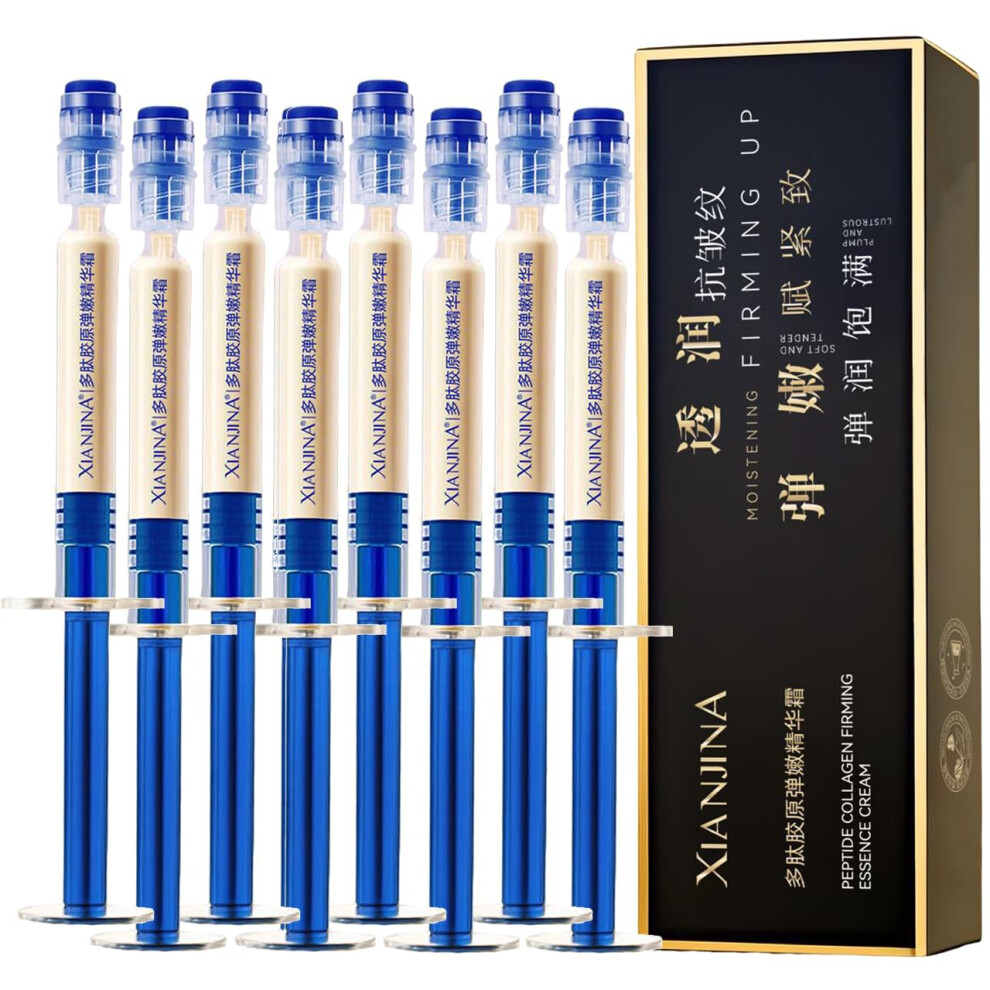 Cream Collagen Antiwrinkle With Peptide Firming Serum For Deep Hydration And Wrinkle Smoothing