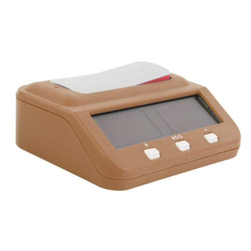 Chess Timer with Alarm, Delay & Memory, Count Down/Up, Yellowish Brown