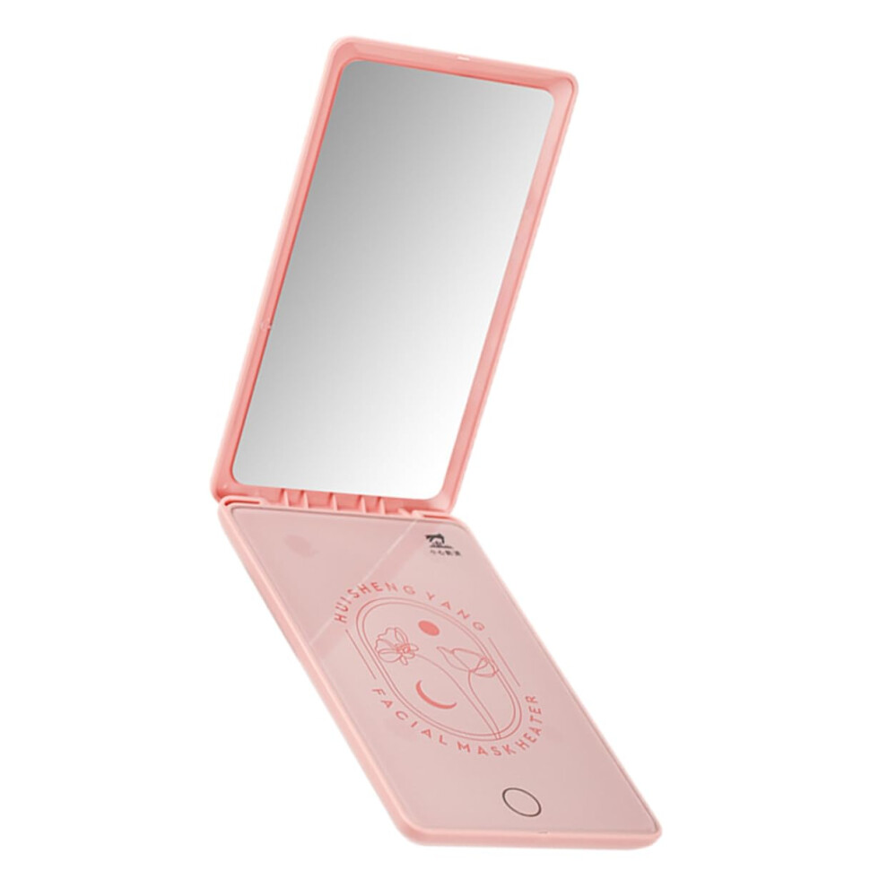 Facial Mask Heater with Three Heating Modes and USBPowered Travel Sheet Mask Warmer with Mirror
