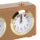Vintage Mechanical Chess Clock with Large Dials, Wind-Up, Tan 10