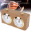 Vintage Mechanical Chess Clock with Large Dials, Wind-Up, Tan 3