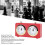 Vintage Mechanical Chess Clock with Large Dials, Red Wind-Up ABS 5