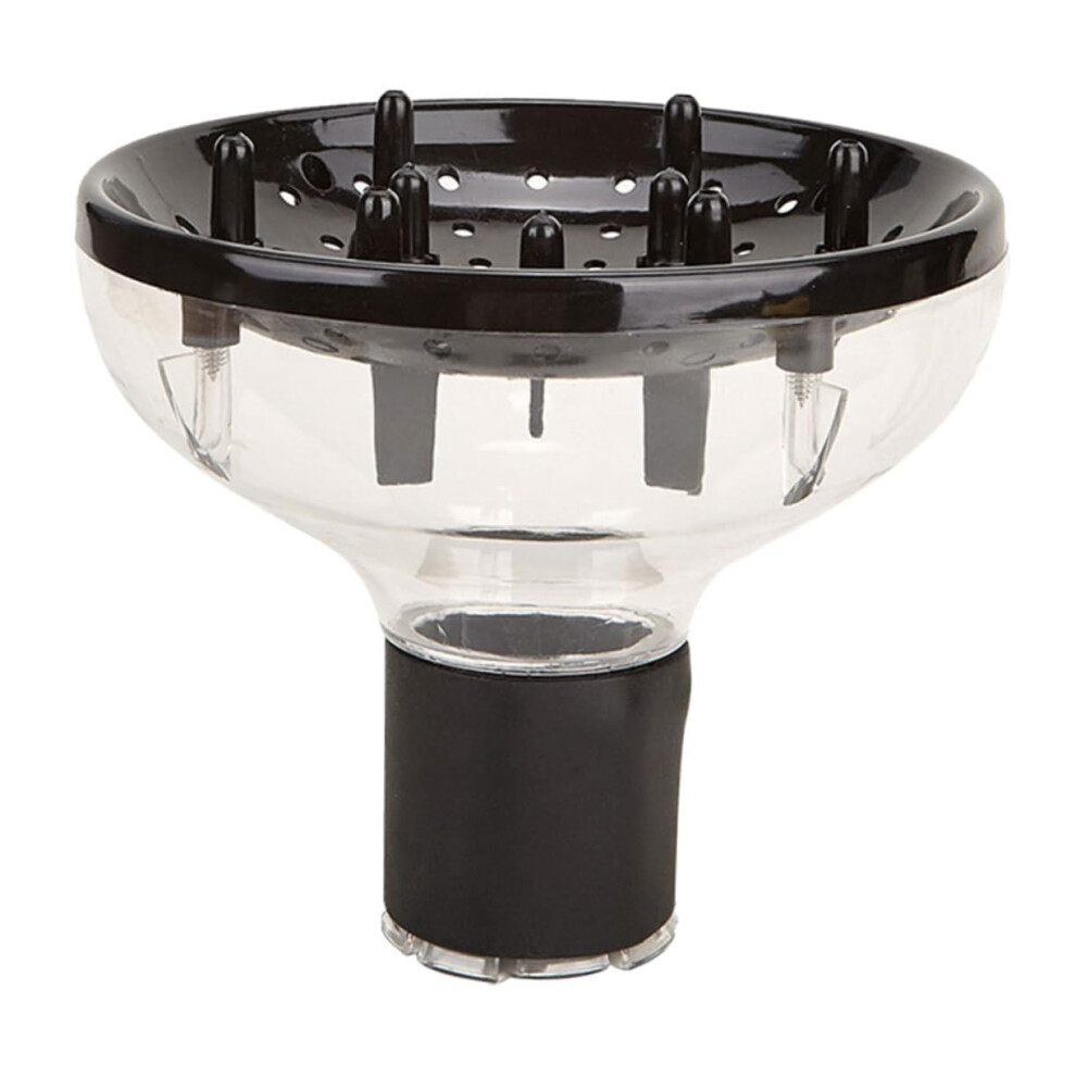 Hair Dryer Diffuser for Curly Hair with Even Airflow and Frizz Reduction, Universal Attachment