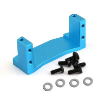 Aluminum Servo Mount Base Holder Durable Metal Construction Upgrade Parts for Tamiya TT02 RC Car