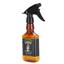 Vintage Hairdressing Spray Bottle Brown Fine Mist Barber Water Sprayer for Salon and Home Use