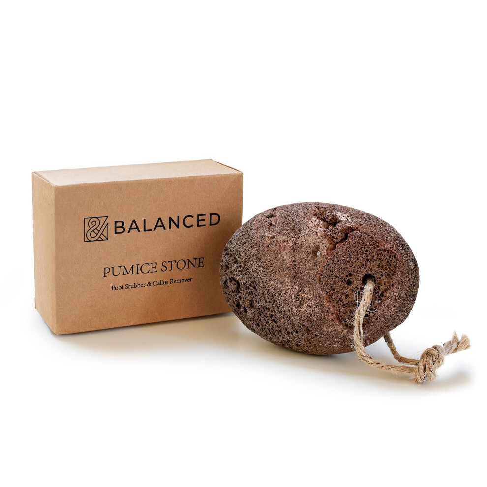 Natural Volcanic Pumice Stone for Feet Callus Remover and Cracked Heel Treatment