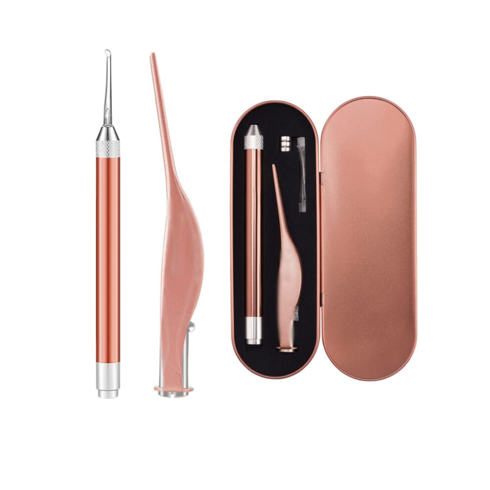 Light Earwax Removal 2Pcs Earwax Removal Tool Kit Ear Cleaning Kit Ear Wax Remover For Kids Ear Pick Set With Ear Wax Cleaner Tool Set Ear Pick