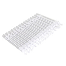 50Pcs Transparent Bubble Wands Leakproof Lightweight for Anniversaries & Events