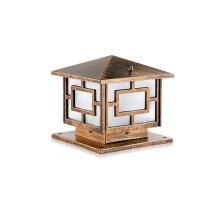 Vintage Outdoor Waterproof Post Light IP45 Rustproof Garden Pillar Lamp E27 Energy Saving