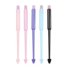 Pumice Nail File and Cuticle Remover Stick Set, DualEnd Quartz Buffing Tool for Smooth Nail Finish