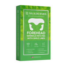 Forehead Wrinkle Patches and Smile Line Patches with Aloe Collagen Vitamin E, 12+24pcs