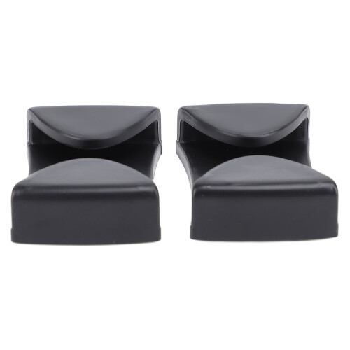 2 Stück Ski Goggle Clips ABS Helmklemme Schwarz