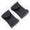 2 Stück Ski Goggle Clips ABS Helmklemme Schwarz 16