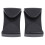 2 Stück Ski Goggle Clips ABS Helmklemme Schwarz 2
