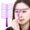 Adjustable Handle Eyebrow Stencil with Secure Strap Hold, Reusable Brow Template for Shaping 2
