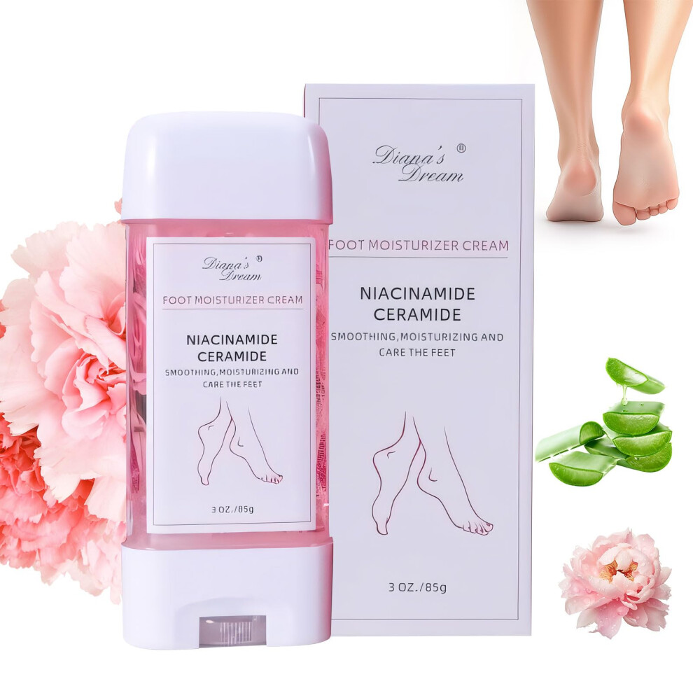 Cream Foot For Dry Cracked Feet With Urea And Salicylic Acid, Deep Hydration Heel 3Oz