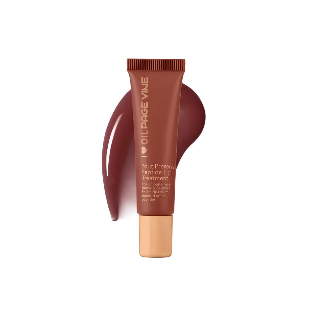 Burgundy/Yellow/Pink Hydrating Shea Butter Lip Balm And Peptide Lip Plumping Gloss Cocoa Creme 1Pc For Moisture