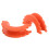 3/4 Inch D Ring Shackle Isolators Kit Black/Orange 12