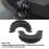 D-Ring-Schäkel-Isolator-Kit, 3/4-Zoll, Schwarz 4