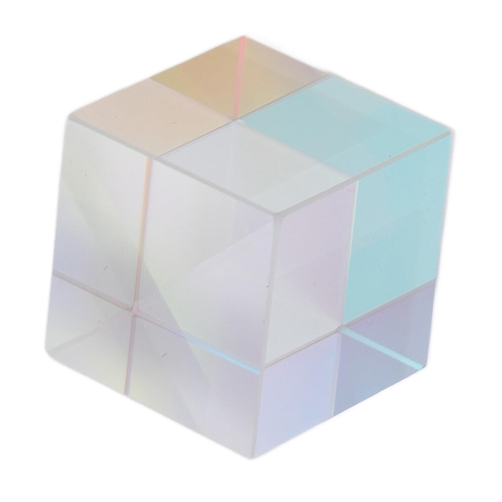 Rgb Prism Cube Optical Glass 20Mm Precise Dispersion For Photography And Creative Display 9113335748590