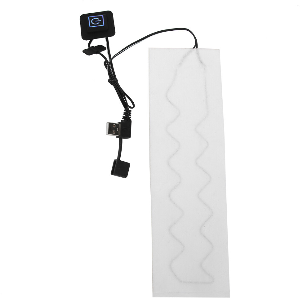 Adjustable Temperature USB Heating Pad Heated Cushions With Carbon Fiber Core, Portable Cloth Heater For Foldable Wearable Warmth Solutions