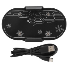Cooling Fan For Smartphone Mobile Gaming Quiet Working Portable Temperature Display Wide Compatibility Semiconductor Cooling