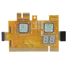 Placă de testare post-diagnostică pentru placa de bază, tester PCI Mini PCI-E LPC all-in-one cu feedback în timp real și material non-toxic