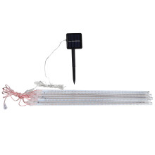 Connectable Raindrop Icicle Lights Meteor Shower LED Outdoor Icicle Christmas Lights Crystal Ice Falling Super Bright High Quality SMD LED Beads