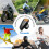 Motorcycle Bluetooth Intercom Headset 1000m Range Full Duplex Waterproof Helmet Communication System 5