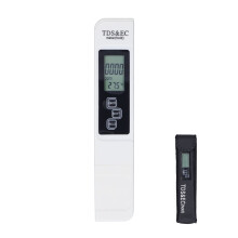 3In1TDS EC Temperature Water Tester High Accuracy LCD Display Compact Design for Home Lab Field Use with Storage Bag