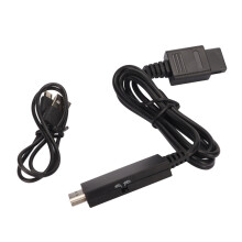 Composite AV to HDMI Converter for Retro Gaming, S-Video Signal Output Support 720p/1080p Output with Plug and Play Design No Extra Power Required