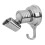 Non Rusting Shower Head Holder ABS Construction Attachable Rotatable Wall Mount Holder Adjustable Height Reusable Suction Cup Universal Compatibility 4