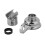 Non Rusting Shower Head Holder ABS Construction Attachable Rotatable Wall Mount Holder Adjustable Height Reusable Suction Cup Universal Compatibility 1