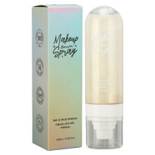 Hydrating Makeup Setting Spray Long Lasting Hold Temperature Control Technology Lightweight Oil Free Fast Drying Leak Proof Design Travel Friendly