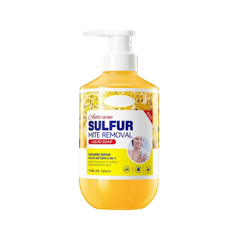 Exfoliating Body Wash and Nourishing Shower Gel for All Skin Types with Deep Hydration and Gentle Cleansing