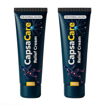 Neuropathy Relief Cream with Capsaicin Menthol Arnica, Fast Absorbing Natural Formula, 2PCS